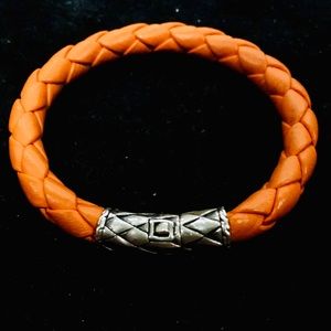 Classic John Hardy Women’s Bracelet Woven Leather